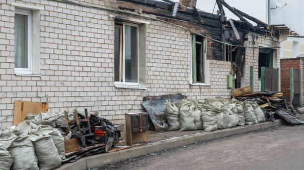 Professional Emergency Fire Cleanup technician working in Rosedale, WA